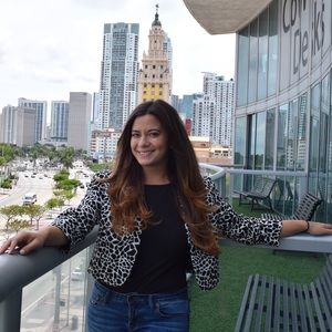 Kasper Blazer, size 6, black and white print